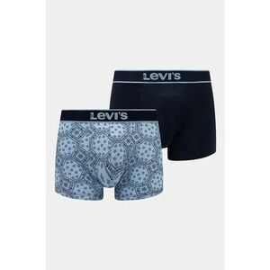 Levi's boxeri 2-pack barbati, culoarea albastru marin, 37149-1031 imagine