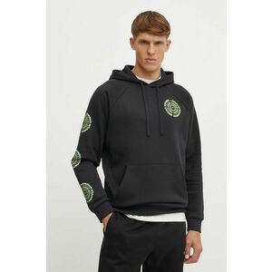 Under Armour bluza Rival Fleece HBR Logo barbati, culoarea negru, cu glugă, cu imprimeu, 1386593 imagine