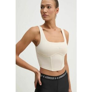 Puma top Dare To femei, culoarea bej, 626804 imagine