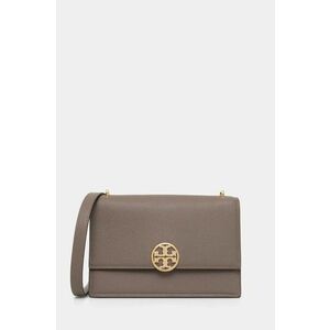 Tory Burch poseta de piele Miller culoarea maro, 154675 imagine