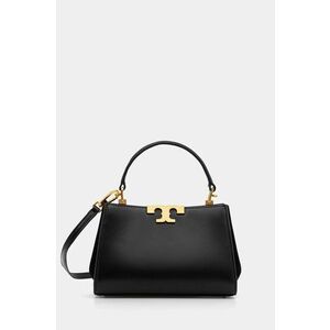 Tory Burch poseta de piele Eleanor culoarea negru, 154816 imagine