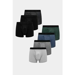 Abercrombie & Fitch boxeri 7-pack barbati, culoarea gri, KI114-4039 imagine