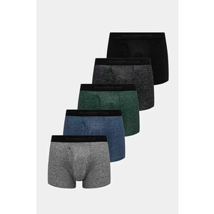 Abercrombie & Fitch boxeri 5-pack barbati, culoarea negru, KI114-4033 imagine