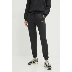 Under Armour pantaloni de trening Armour Fleece culoarea negru, neted, 1386510 imagine