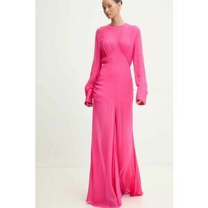 Aniye By rochie culoarea roz, maxi, evazati, 181447 imagine