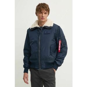 Alpha Industries geaca bomber B15-3 TT barbati, culoarea albastru marin, de iarna imagine