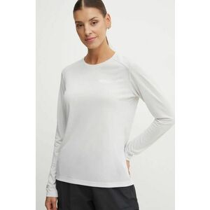 Jack Wolfskin longsleeve sport Vonnan culoarea gri, A60290 imagine