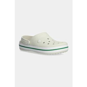 Crocs papuci Crocband femei, culoarea gri, 11016 imagine