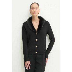 Blugirl Blumarine cardigan femei, culoarea negru, light, RF4019.MAB01 imagine