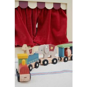 Konges Sløjd jucărie pentru copii WOODEN ANIMAL TRAIN FSC KS101738 imagine