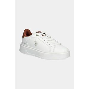 U.S. Polo Assn. sneakers YVONNE culoarea alb, YVONNE001W/DY1 imagine