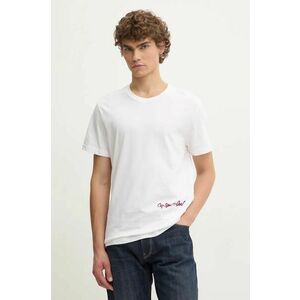 G-Star Raw tricou barbati, culoarea alb, cu imprimeu, D25087-C506 imagine