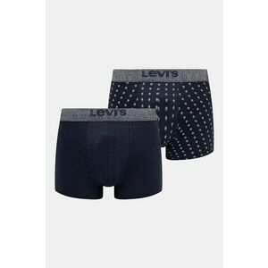 Levi's boxeri 2-pack barbati, culoarea albastru marin, 37149-1038 imagine