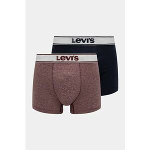 Levi's boxeri 2-pack barbati, culoarea albastru marin, 37149-1008 imagine