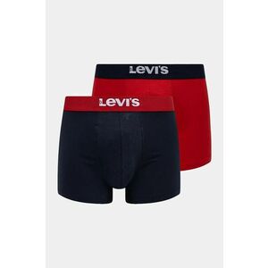 Levi's boxeri 2-pack barbati, culoarea rosu, 37149-1004 imagine