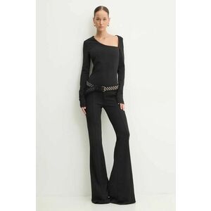 Aniye By salopeta culoarea negru, cold shoulder, 181422 imagine