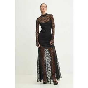 Aniye By rochie culoarea negru, maxi, drept, 181332 imagine