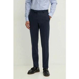 Karl Lagerfeld pantaloni barbati, culoarea albastru marin, drept, 544031.255002 imagine