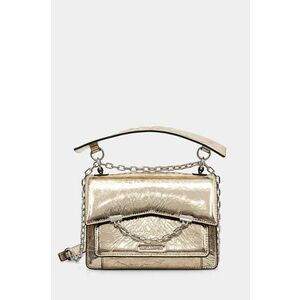 Karl Lagerfeld poseta de piele culoarea auriu, 246W3003 imagine