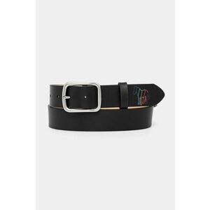 PS Paul Smith curea de piele barbati, culoarea negru, M2A.7608.MOUTZE imagine