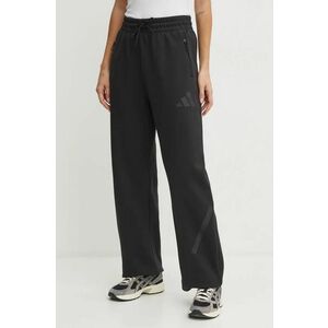 adidas pantaloni de trening ZNE culoarea negru, cu imprimeu, JE7850 imagine