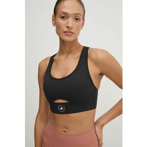 adidas by Stella McCartney sutien sport TrueStrenght culoarea negru, neted, IW6373 imagine