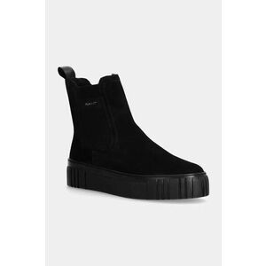 Gant botine Snowmont femei, culoarea negru, cu platforma, izolat, 29553786 G00 imagine