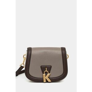 Karl Lagerfeld poseta de piele culoarea gri, 246W3015 imagine