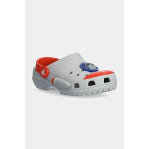 Crocs slapi copii CLASSIC ROCKET SHIP CLOG culoarea gri, 210359 imagine