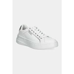 Karl Lagerfeld sneakers din piele KRONOS culoarea alb, KL64020 imagine