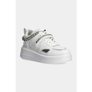 Karl Lagerfeld sneakers din piele ANAKAPRI culoarea alb, KL63543 imagine