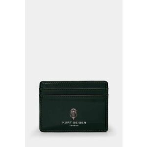 Kurt Geiger London carcasa din piele SMALL LEATHER GOODS culoarea verde, 3531679319 imagine