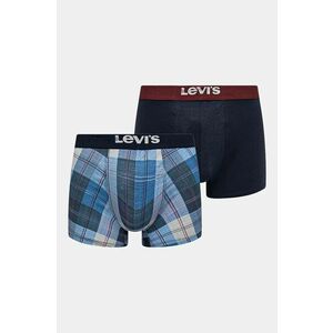 Levi's boxeri 2-pack barbati, culoarea albastru marin, 37149-1022 imagine