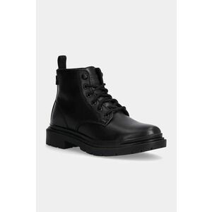 Levi's bocanci TROOPER CHUKKA femei, culoarea negru, cu platforma, izolare usoara, D7040-0008 imagine