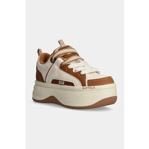 Buffalo sneakers culoarea bej imagine