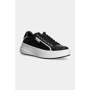 Karl Lagerfeld sneakers din piele KRONOS culoarea negru, KL64020 imagine