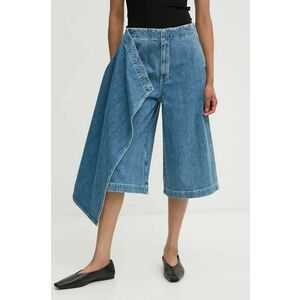 Sunnei fustă și pantaloni denim midi, evazati, RTWWSKR019 imagine