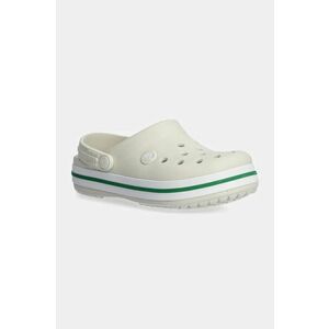 Crocs slapi copii CROCBAND CLOG culoarea bej, 207006 imagine