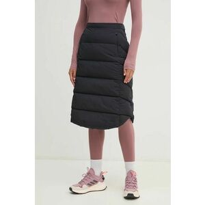 Jack Wolfskin fustă sport căptușită Morgentau culoarea albastru marin, midi, drept, A60087 imagine