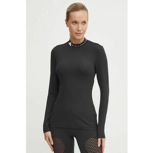 adidas by Stella McCartney longsleeve femei, culoarea negru, cu turtleneck, IN3639 imagine