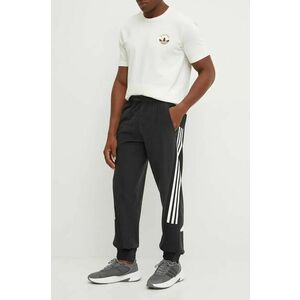 adidas pantaloni de trening Future Icons culoarea negru, cu imprimeu, IW6090 imagine