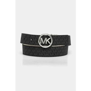 MICHAEL Michael Kors curea cu doua fete femei, culoarea negru imagine