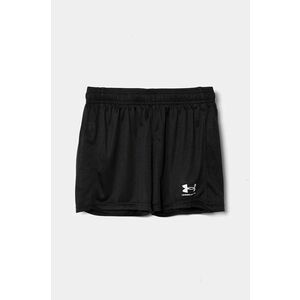 Under Armour pantaloni scurti copii G s Ch. Knit Short culoarea negru, cu imprimeu, talie reglabila, 1379457 imagine