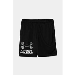 Under Armour pantaloni scurti copii Tech Logo Shorts culoarea negru, talie reglabila, 1383333 imagine