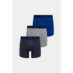 Under Armour boxeri 3-pack barbati, culoarea albastru marin imagine