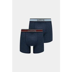 Levi's boxeri 2-pack barbati, culoarea albastru marin, 37149-1020 imagine