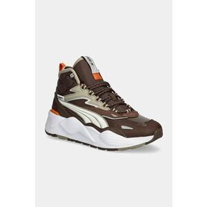 Puma sneakers RS-X Hi culoarea maro imagine