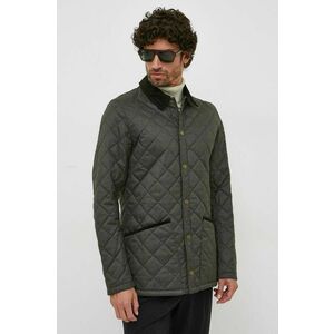 Barbour geaca barbati, culoarea verde, de tranzitie imagine