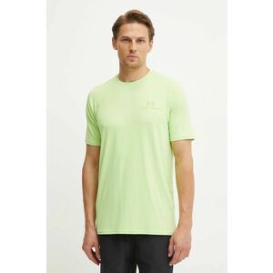 Under Armour tricou de antrenament Rush Energy culoarea verde, neted, 1383973 imagine