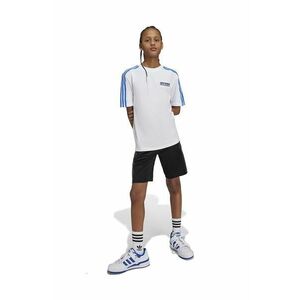 Adidas Originals Tricou de bumbac pentru copii culoarea alb, cu imprimeu imagine